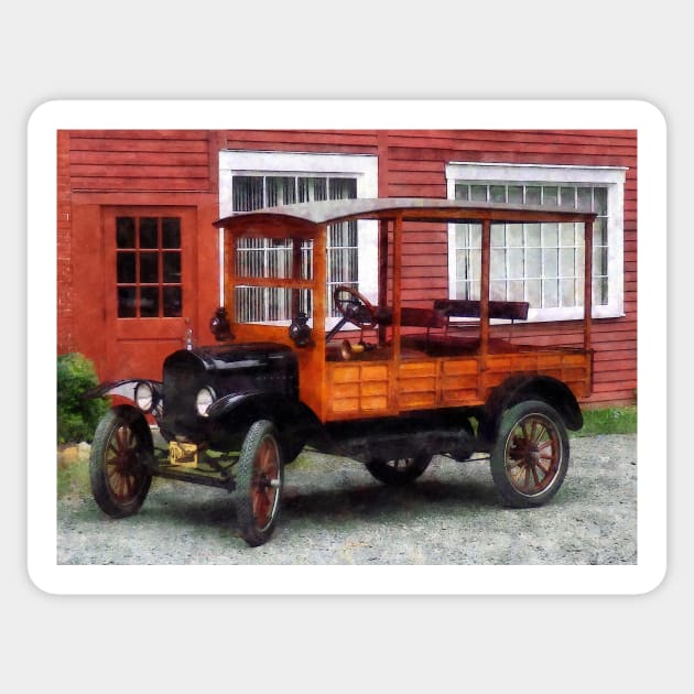 Cars - Model T Station Wagon Sticker by SusanSavad